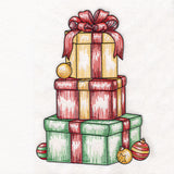 Stacked Christmas Presents