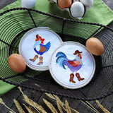 Sassy Cowgirl Hen in Boots