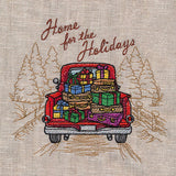 Home for the Holidays Retro Truck