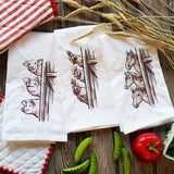 Peeking Farm Chicken Stack