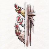 Peeking Farm Chicken Stack