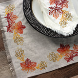 Golden Autumn Leaves Corner