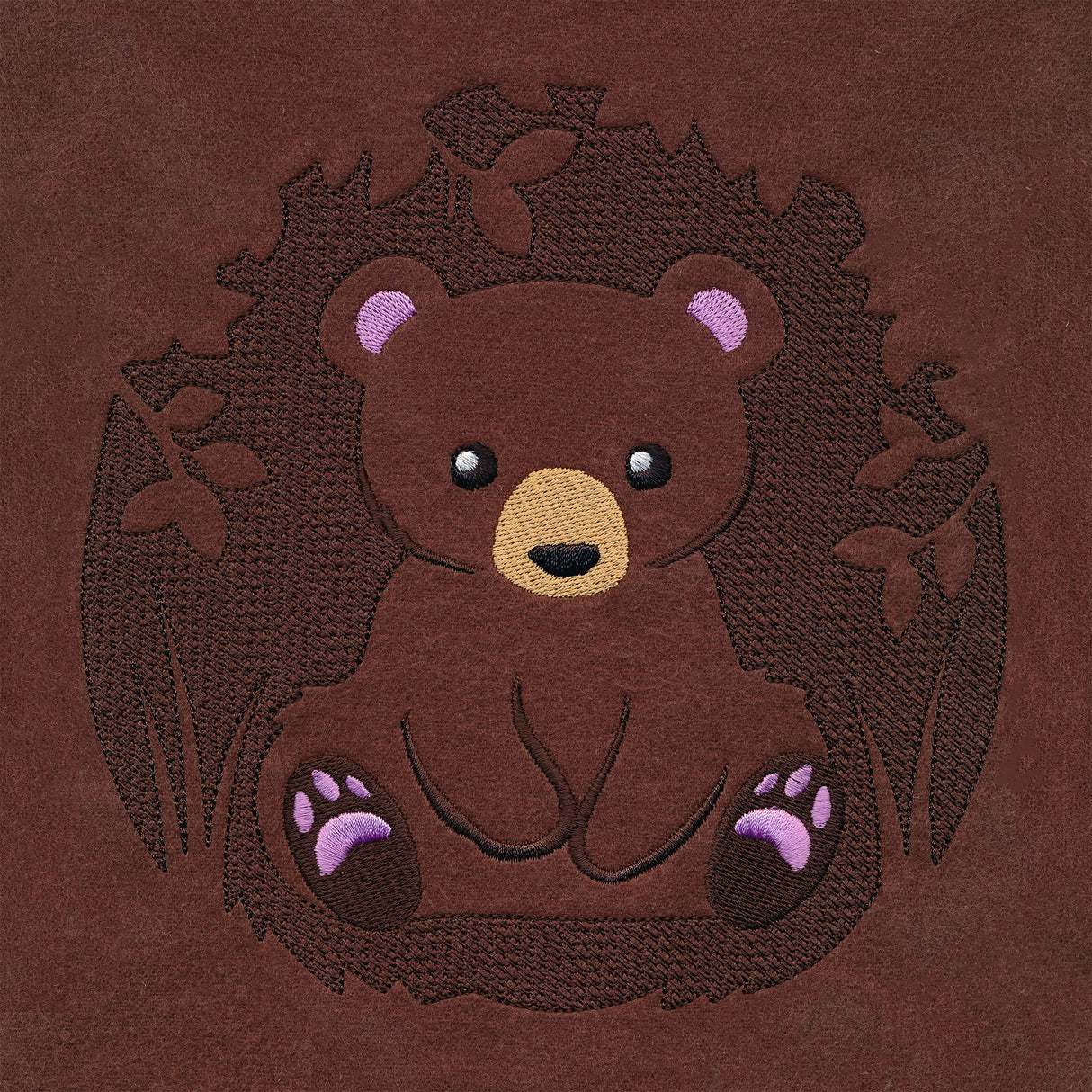 Peekaboo Bear (Embossed)