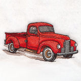 Classic Christmas Scene - Truck