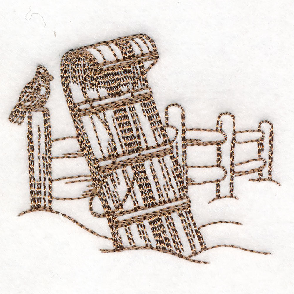 Classic Christmas Scene - Sled