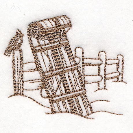 Classic Christmas Scene - Sled