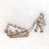 Classic Christmas Scene - Boy