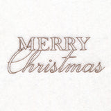 Classic Christmas Scene - Merry Christmas