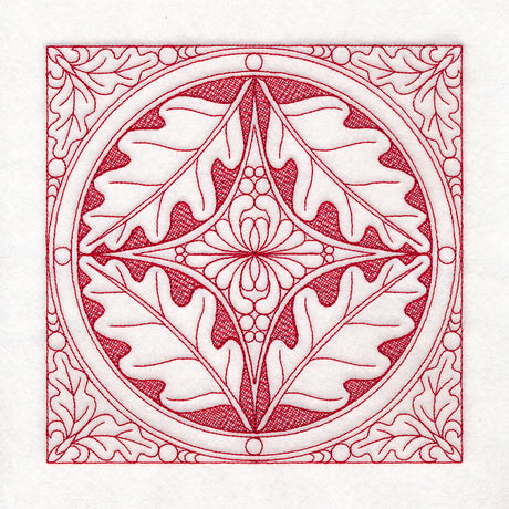 Autumn Treasures Oak Leaf (Trapunto)