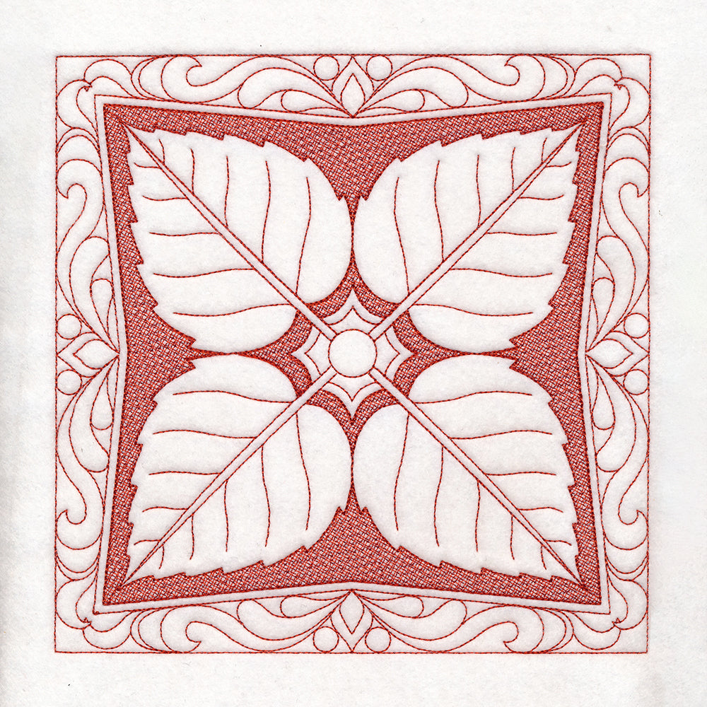 Autumn Treasures Aspen Leaf (Trapunto)