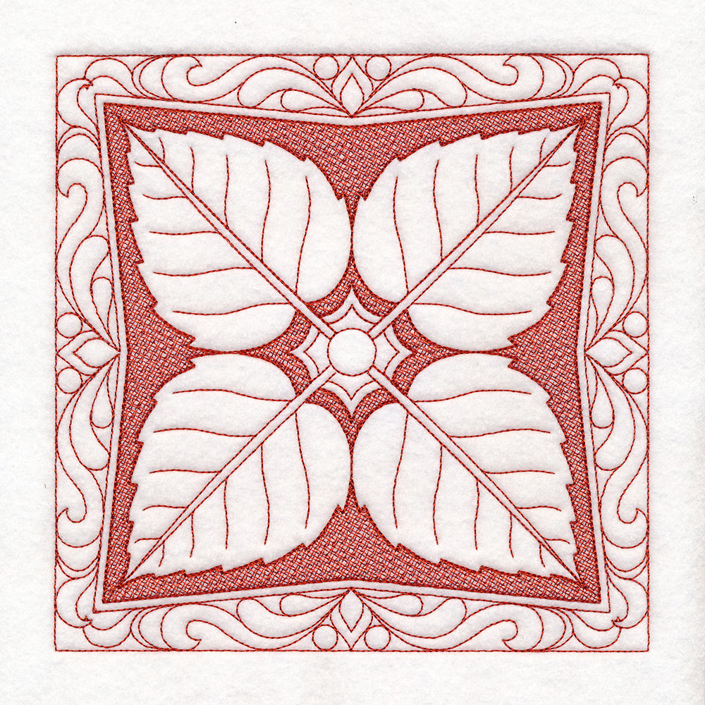 Autumn Treasures Aspen Leaf (Trapunto)