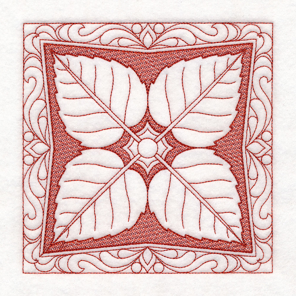 Autumn Treasures Aspen Leaf (Trapunto)