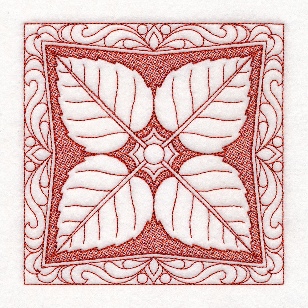 Autumn Treasures Aspen Leaf (Trapunto)