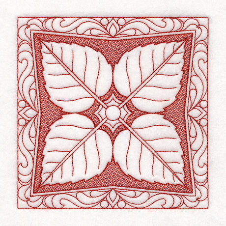 Autumn Treasures Aspen Leaf (Trapunto)