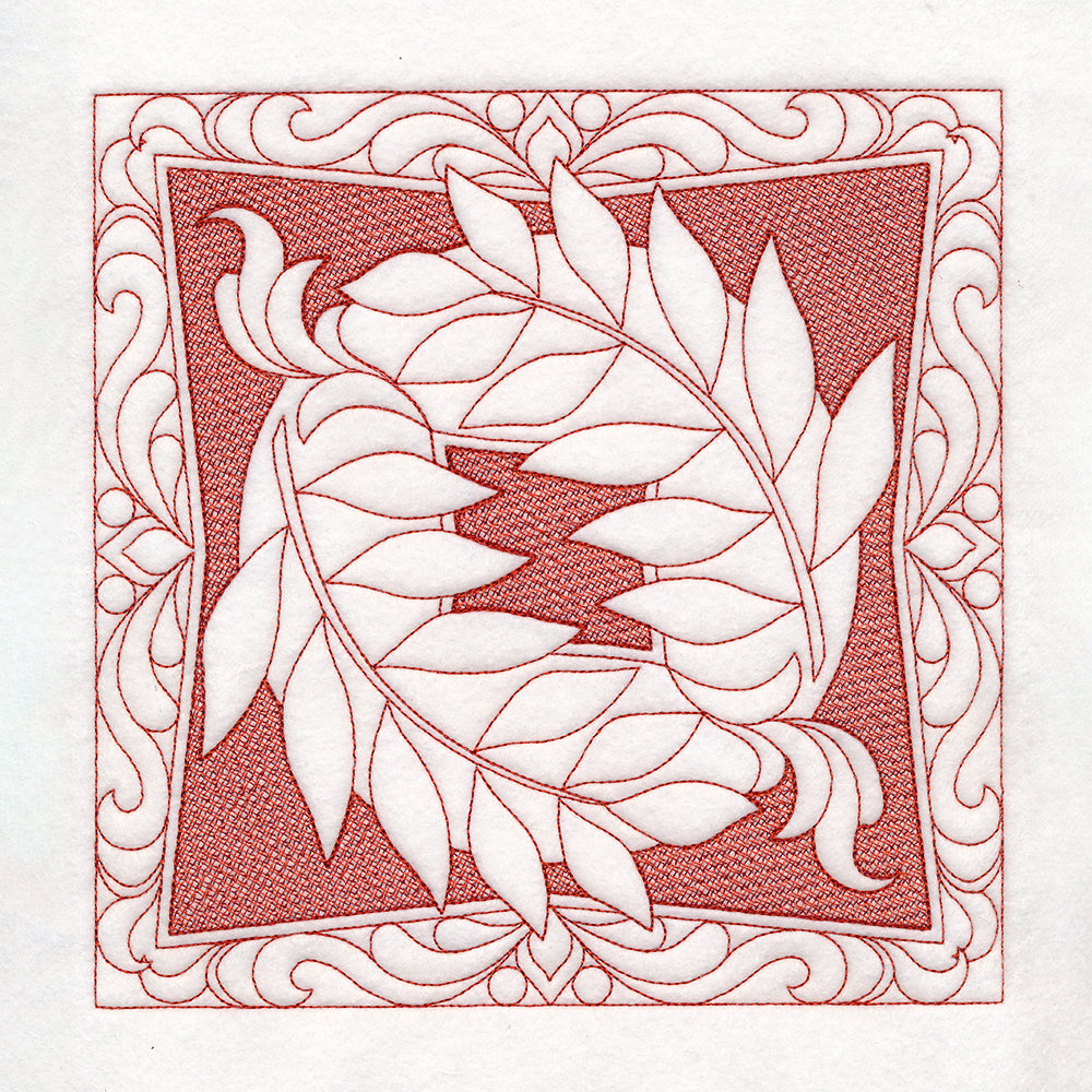 Autumn Treasures Botanicals (Trapunto)