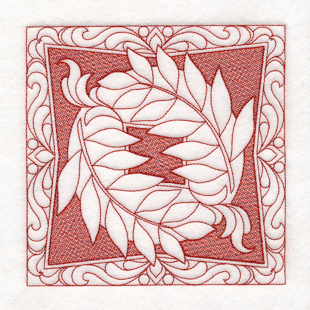 Autumn Treasures Botanicals (Trapunto)