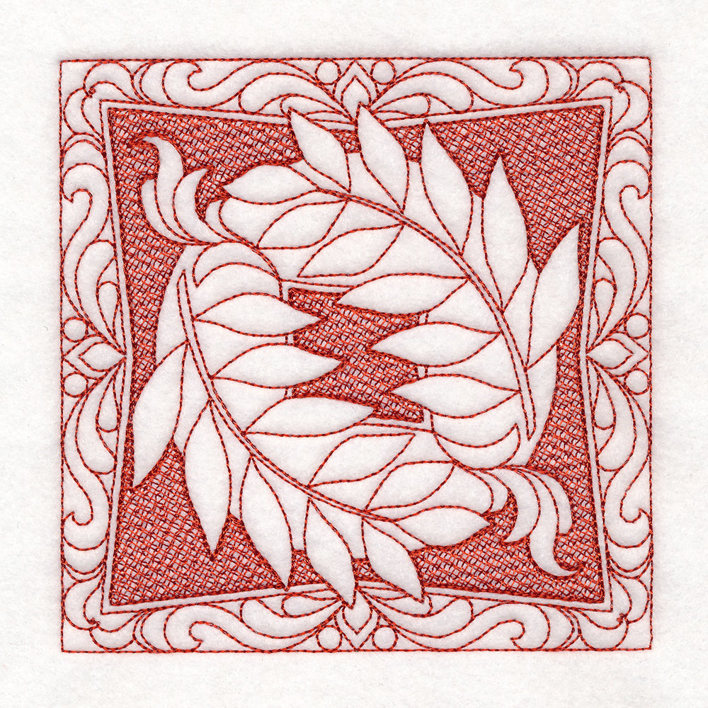 Autumn Treasures Botanicals (Trapunto)