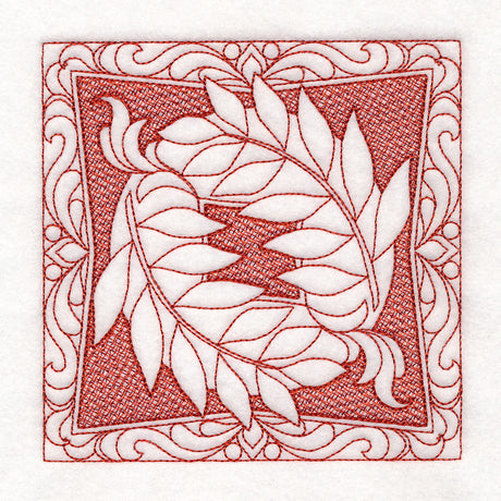 Autumn Treasures Botanicals (Trapunto)