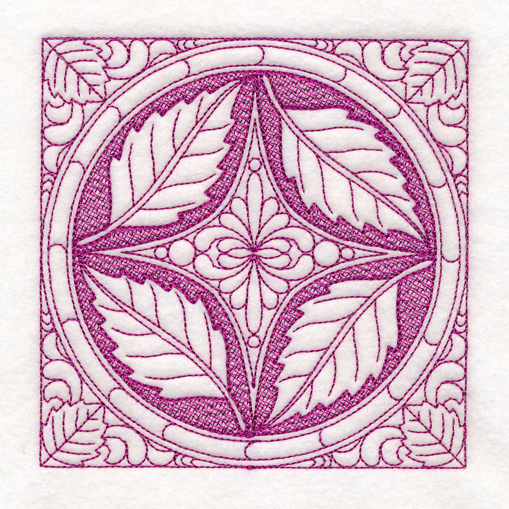 Autumn Treasures Birch Leaf (Trapunto)