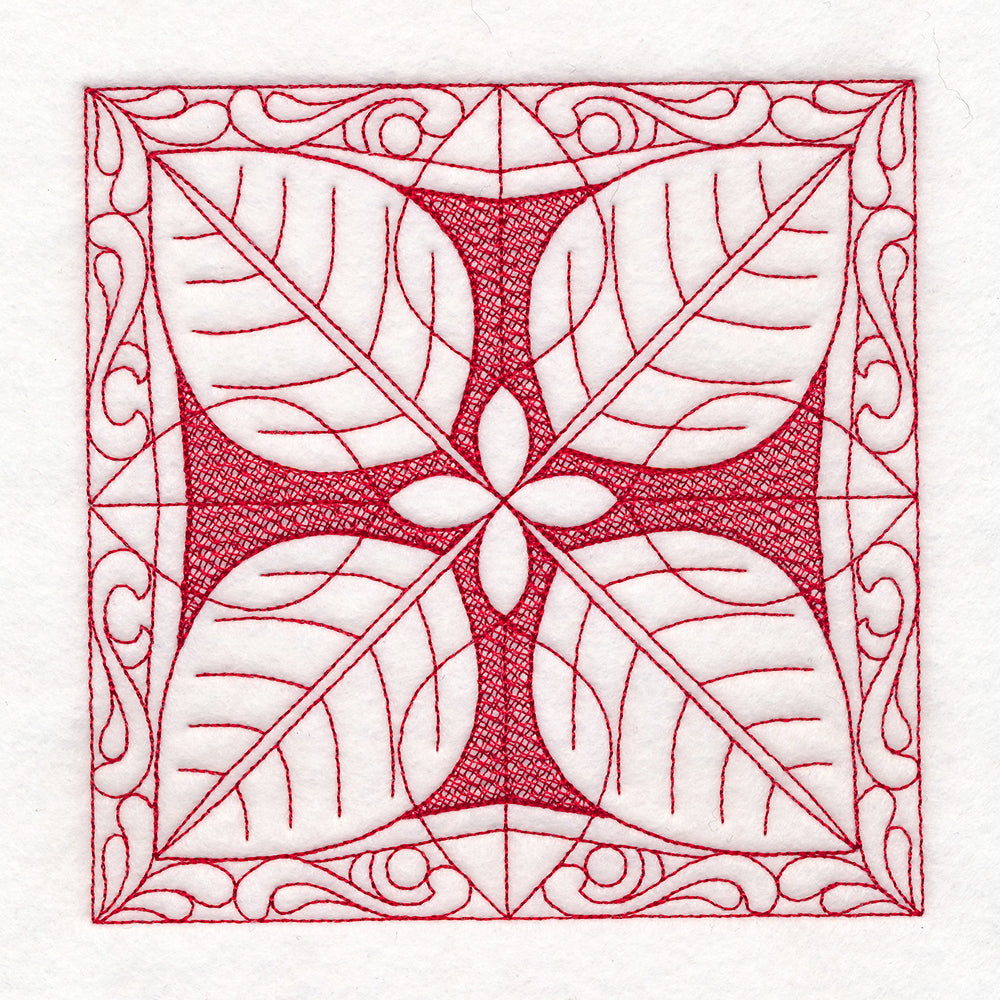 Autumn Treasures Dogwood Leaf (Trapunto)