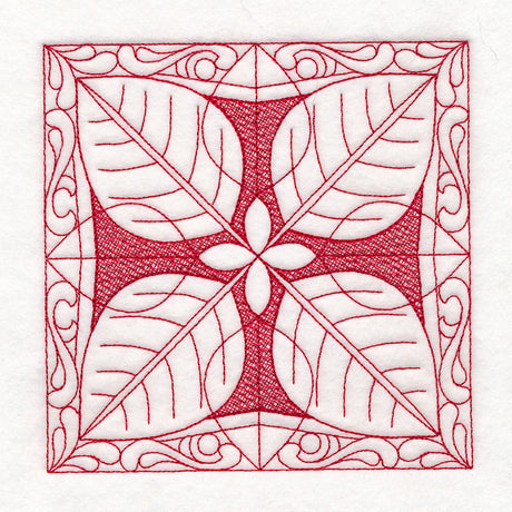 Autumn Treasures Dogwood Leaf (Trapunto)