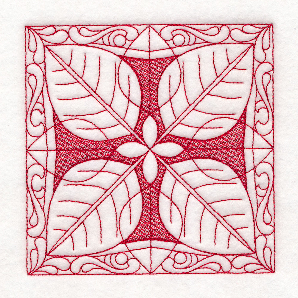 Autumn Treasures Dogwood Leaf (Trapunto)