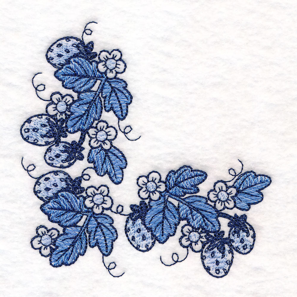 Delicate Delft Corners Design Pack – Embroidery Library