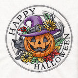 Happy Halloween Pumpkin Stamp