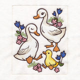 Woodland Animals Quilt - Ducks