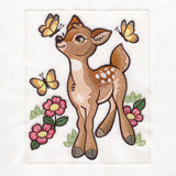 Woodland Animals Quilt - Fawn