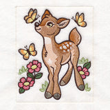 Woodland Animals Quilt - Fawn