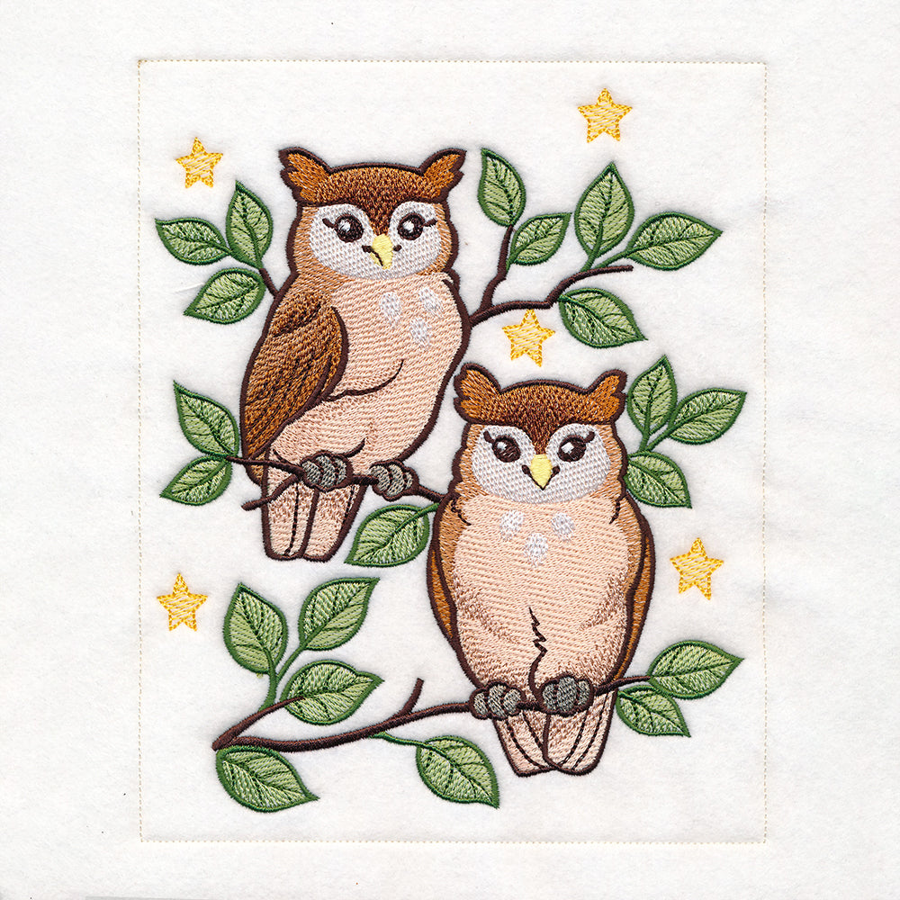 Woodland Animals Quilt - Owl