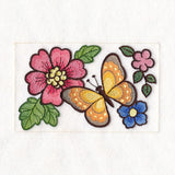 Woodland Animals Quilt - Flowers