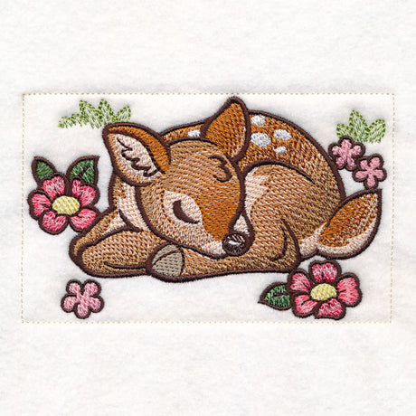Woodland Animals Quilt - Sleepy Fawn