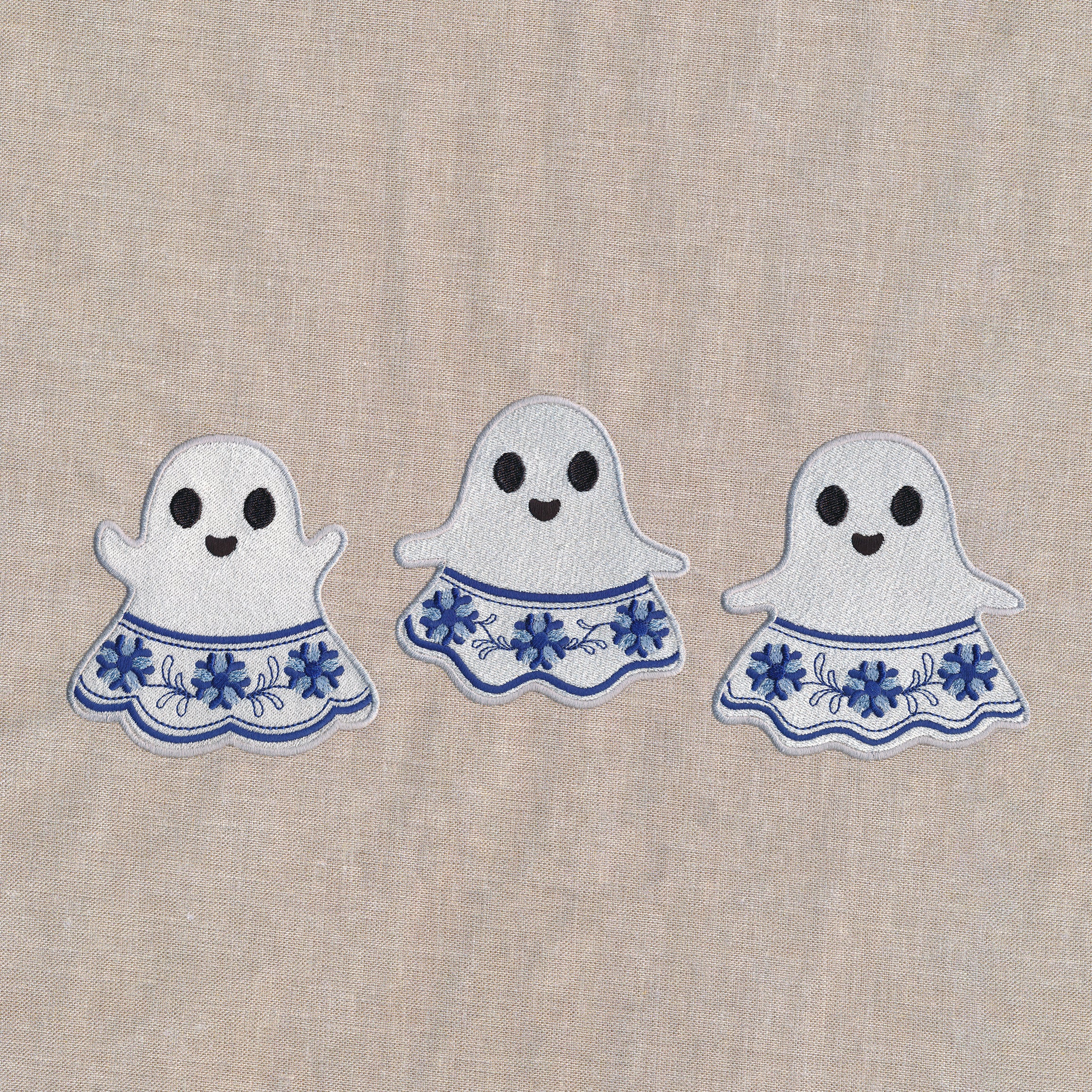 Halloween Ghost Border
