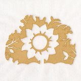 Autumn Sunflower (Embossed)