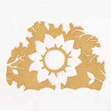 Autumn Sunflower (Embossed)