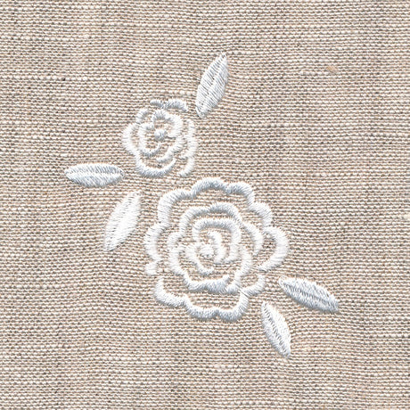 Whitework Floral Accent