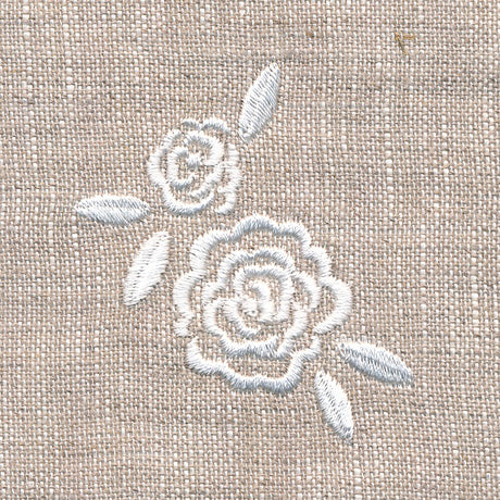 Whitework Floral Accent