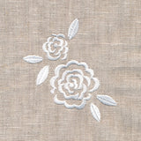 Whitework Floral Accent