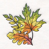 Color Theory Harvest Leaves Accent