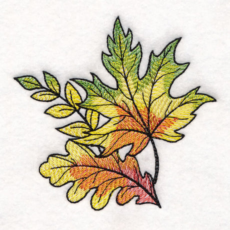 Color Theory Harvest Leaves Accent