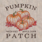 Autumn Pumpkin Patch Market Sign