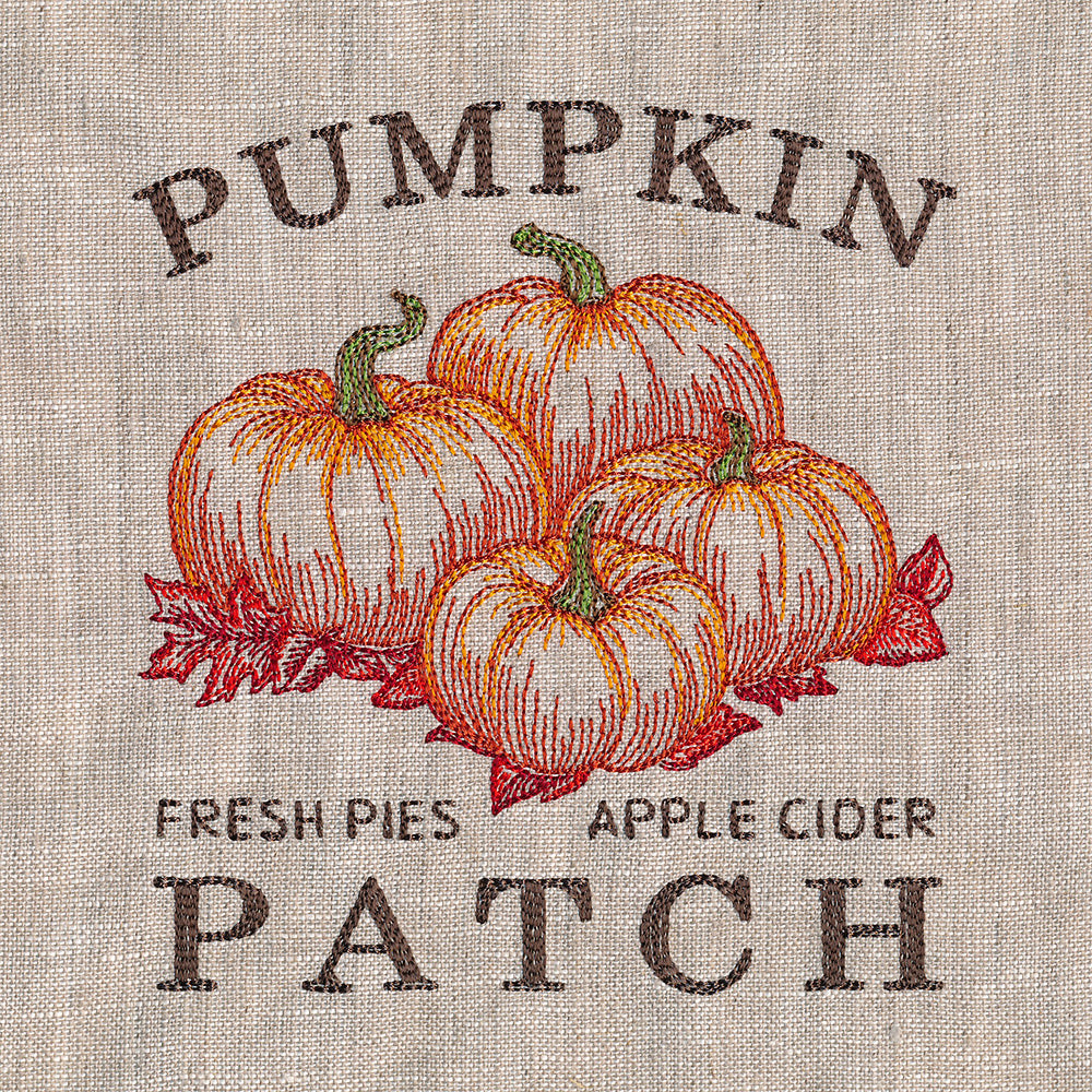 Autumn Pumpkin Patch Market Sign