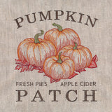 Autumn Pumpkin Patch Market Sign