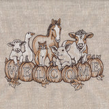 Autumn Farm Welcome Friends