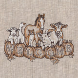 Autumn Farm Welcome Friends