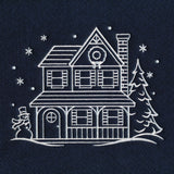 Christmas Village House 2 (Whitework)