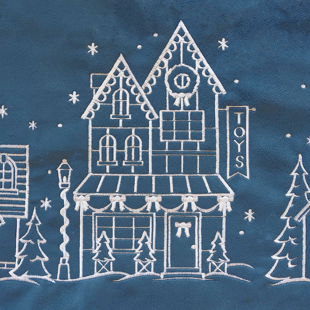 Christmas Village Store (Whitework) – Embroidery Library