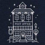 Christmas Village Post Office (Whitework)